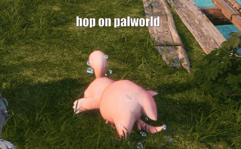 Palworld Hop On Palworld GIF