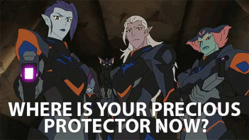 Where Is Your Precious Protector Now? GIF - Voltron Prince Lotor Where GIFs