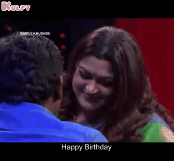 Lots Of Love For Her On Her Big Day.Gif GIF - Lots Of Love For Her On Her Big Day Khushbu Simply Khushbu GIFs