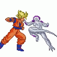 Goku Fighting GIF - Goku Fighting Frieza GIFs