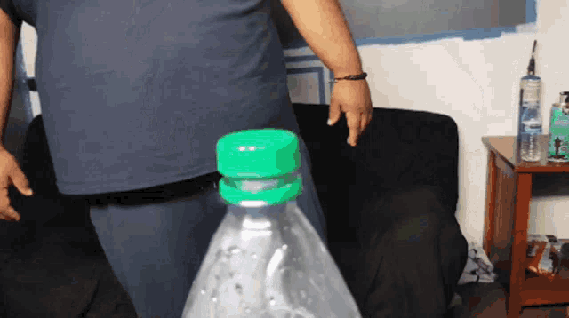 Im Salt Bottle Cap Challange GIF - Im Salt Bottle Cap Challange Bottle GIFs