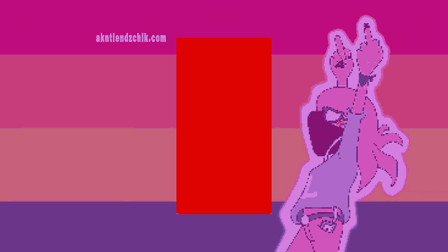 a pixel art of a person giving the middle finger with the website akntiendzchik.com in the corner