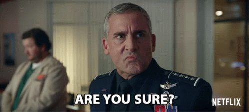 Are You Sure General Mark R Naird GIF - Are You Sure General Mark R Naird Steve Carell GIFs