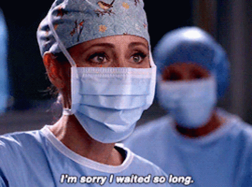 Greys Anatomy Teddy Altman GIF - Greys Anatomy Teddy Altman Im Sorry I Waited So Long GIFs