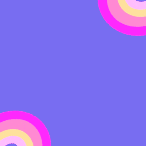 a purple background with pink and yellow circles and arabic writing on it
