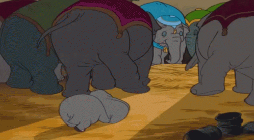 Dumbo Auntsback GIF - Dumbo Auntsback Alone GIFs