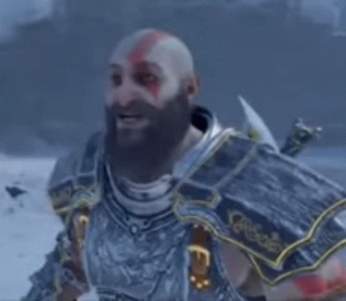 Kratos Happy GIF - Kratos Happy Npc GIFs