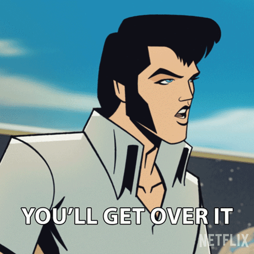 You'Ll Get Over It Agent Elvis Presley GIF - You'Ll Get Over It Agent Elvis Presley Matthew Mcconaughey GIFs