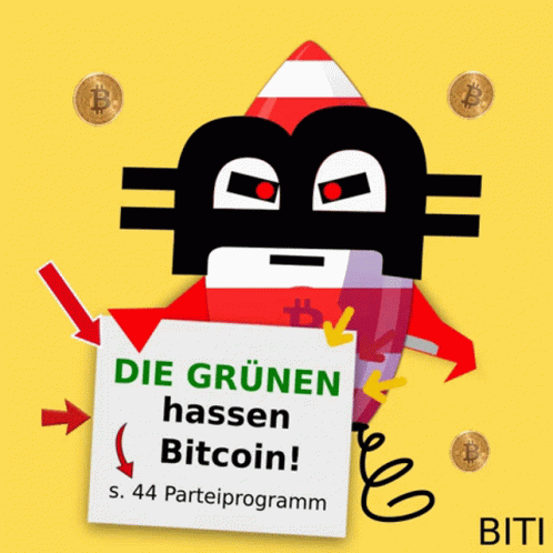 Die Grünen Bitcoin GIF - Die Grünen Bitcoin Wahlkampf GIFs