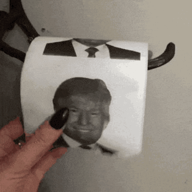 Ok Toiletpaper GIF - Ok Toiletpaper Trump GIFs