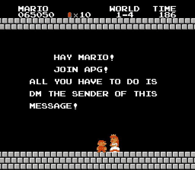a screenshot of a video game called mario world