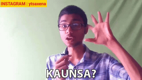 Kaunsa Sachin Saxena GIF - Kaunsa Sachin Saxena क्या GIFs