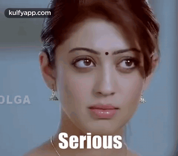 Serious.Gif GIF - Serious Reactions Pranitha GIFs