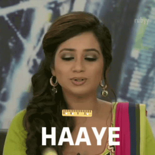 Shreya Haaye GIF - Shreya Haaye Shreyaghoshal GIFs