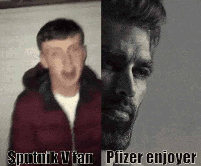 Fan Vs Enjoyer Pfizer GIF - Fan Vs Enjoyer Pfizer Sputnik V GIFs