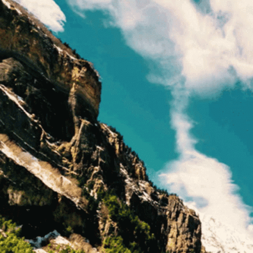 Cinemagraph Mountain GIF - Cinemagraph Mountain Smoke GIFs