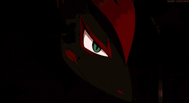 a red and black background with the name barby-zoroahk