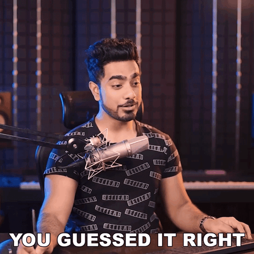 You Guessed It Right Unmesh Dinda GIF - You Guessed It Right Unmesh Dinda Piximperfect GIFs