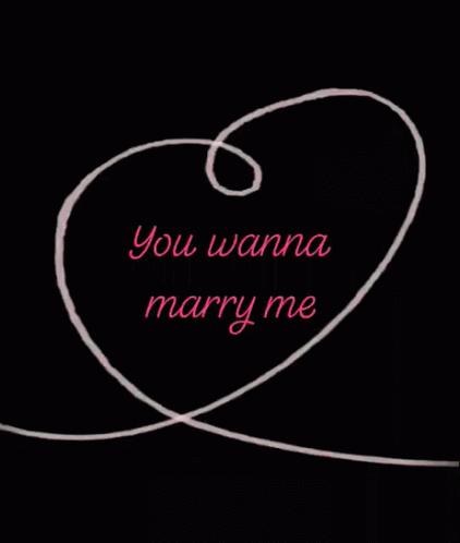You Wanna Marry Me Love You GIF - You Wanna Marry Me Love You Heart GIFs