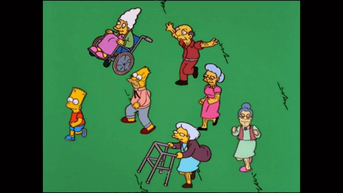 Simpsons Grandpa GIF - Simpsons Grandpa Old GIFs