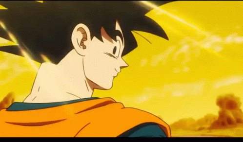 Dragon Ball Z Son Goku GIF - Dragon Ball Z Son Goku Look Back GIFs