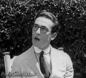 Harold Lloyd Confused GIF - Harold Lloyd Confused Huh GIFs