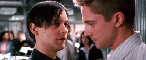 Tobey Maguire Bully Maguire GIF - Tobey Maguire Bully Maguire You Shouldve Thought Of That Earlier GIFs