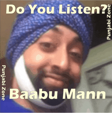 a picture of a man wearing a blue hat and a white mask with the caption " do you listen "