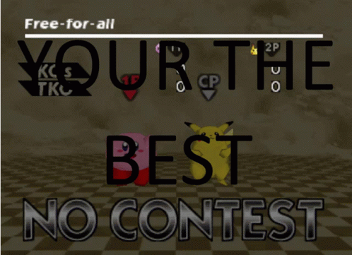 Youre The Best No Contest Nintendo GIF - Youre The Best No Contest Youre The Best No Contest GIFs