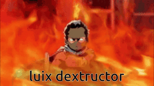 Luix Dextructor Inferno Cop GIF