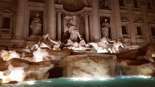 Rome Italy Foutains Romantic Dolphins Ocean GIF - Rome Italy Foutains Romantic Dolphins Ocean Latino Outdoors Trails Hike Outdoors Nature GIFs