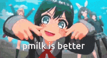 Pmilk Meme GIF - Pmilk Meme Anime Girl GIFs