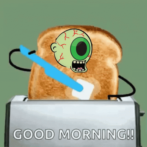 Good Morning Mack GIF - Good Morning Mack Blinkless GIFs