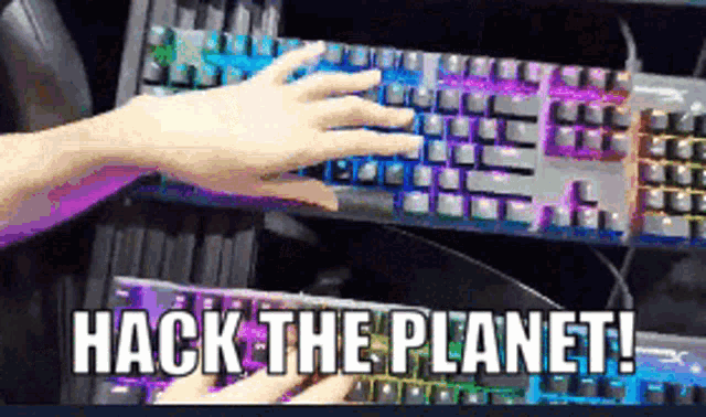 Hack The Planet Keyboard GIF - Hack The Planet Keyboard Keyboards GIFs