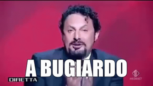 Enrico Brignano Bugiardo GIF - Enrico Brignano Bugiardo A Bugiardo GIFs