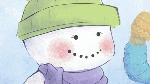 Mittens In Winter GIF - Winter Snowman Carrot GIFs