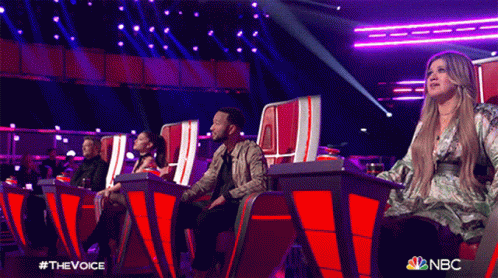 Staring The Voice GIF - Staring The Voice Waiting GIFs