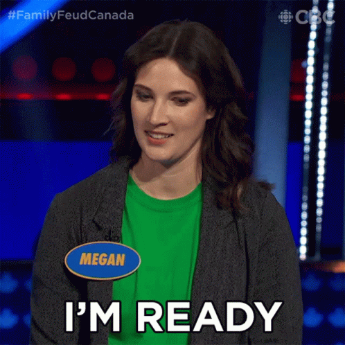 Im Ready Family Feud Canada GIF - Im Ready Family Feud Canada Geared Up GIFs