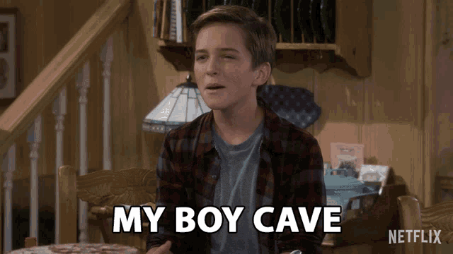 My Boy Cave Man Cave GIF - My Boy Cave Man Cave Proud GIFs