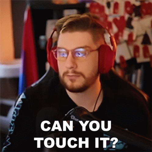 Can You Touch It Shawn Gilhuly GIF - Can You Touch It Shawn Gilhuly Shawn GIFs