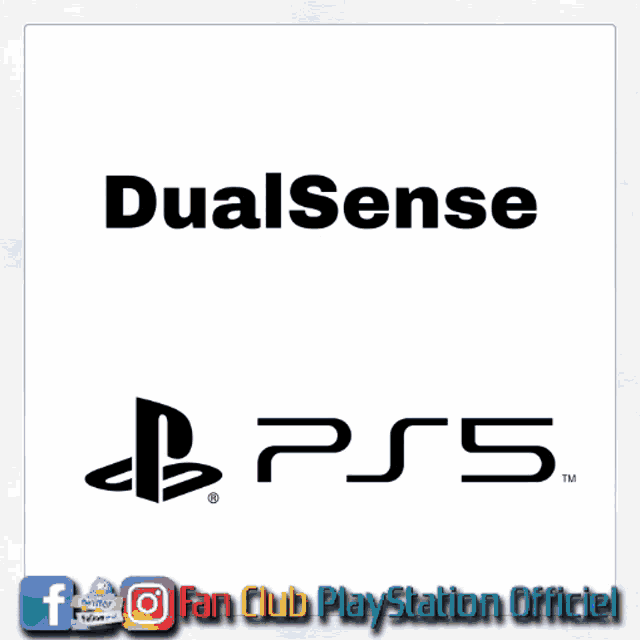 a picture of a sony playstation controller with the words fan club playstation officiel