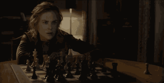 The Undoing Tv Show Nicole Kidman GIF - The Undoing Tv Show Nicole Kidman Playing Chess GIFs