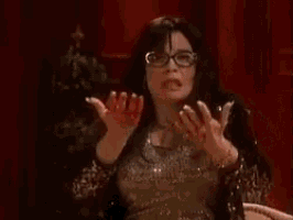 a woman with blood on her hands says brett je suis touchee