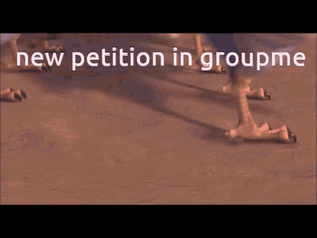 Groupme Dodo GIF - Groupme Dodo Petition GIFs