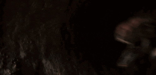 a close up of a monster 's face with a long mouth