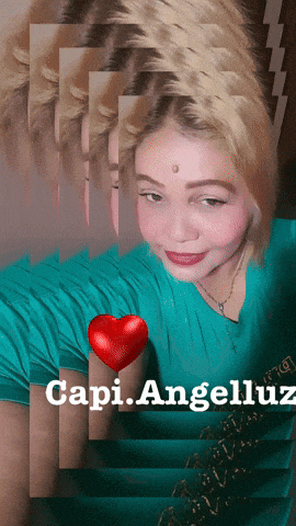 a picture of a girl with the name capi angelluz