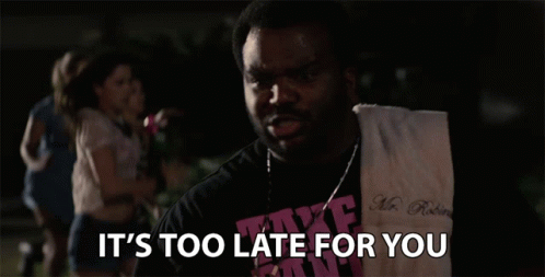 Its Too Late For You Youre Already In The Hole GIF - Its Too Late For You Youre Already In The Hole Craig Robinson GIFs