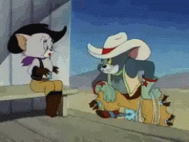 Howdy Tom And Jerry GIF - Howdy Tom And Jerry Rolled Cig GIFs