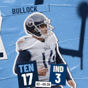 Indianapolis Colts (3) Vs. Tennessee Titans (17) Second Quarter GIF - Nfl National Football League Football League GIFs