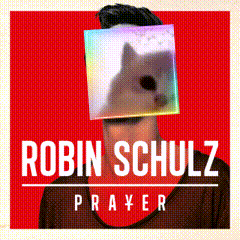 robin schulz prayer album cover with a cat on it